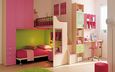 интерьер, дизайн, комната, мебель, детская