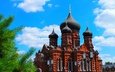 город, россия, купола, успенский собор