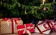 новый год, елка, подарки, праздник, рождество, елочные игрушки, коробки, новогодние украшения, новогодние декорации