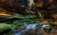 вода, скалы, природа, камни, ручей, каньон, австралия