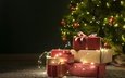 новый год, елка, украшения, подарки, рождество