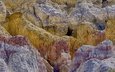 скалы, сша, колорадо, paint mines canyon
