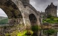 мост, шотландия, замок эйлен-донан