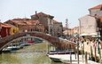 мост, венеция, канал, италия