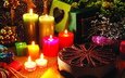 огни, свечи, новый год, пламя, дизайн, фон, подарки, новогодние обои, элементы, рождество, торт, новогодний стиль, новогодняя декорация