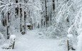 снег, природа, лес, пейзаж, домик, хижина, заснеженные деревья