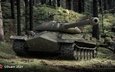 лес, игра, танки, мир танков, wot, советская, wargaming, онлайн, объект 252у