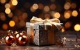 шарики • рождество • подарки • новый год • бантики • коробки • ёлочные игрушки • новогодние украшения • подарочные коробки • новогодние декорации • ии-арт • нейросеть