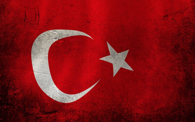 красный, флаг, турция, red, flag, turkey