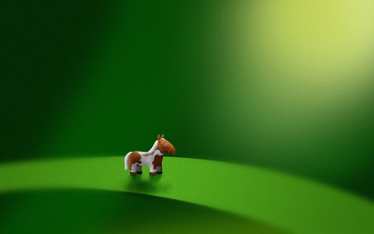 лошадь, зелёный, лист, пони, микро, horse, green, sheet, pony, micro