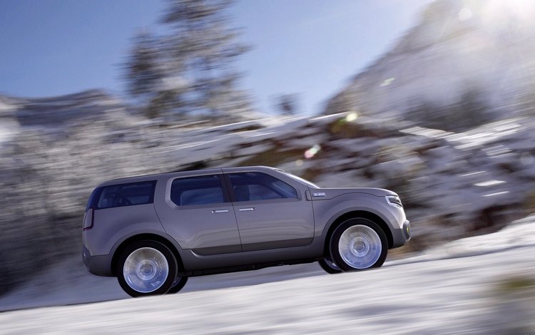 дорога, зима, скорость, фон.jpg, road, winter, speed, ford