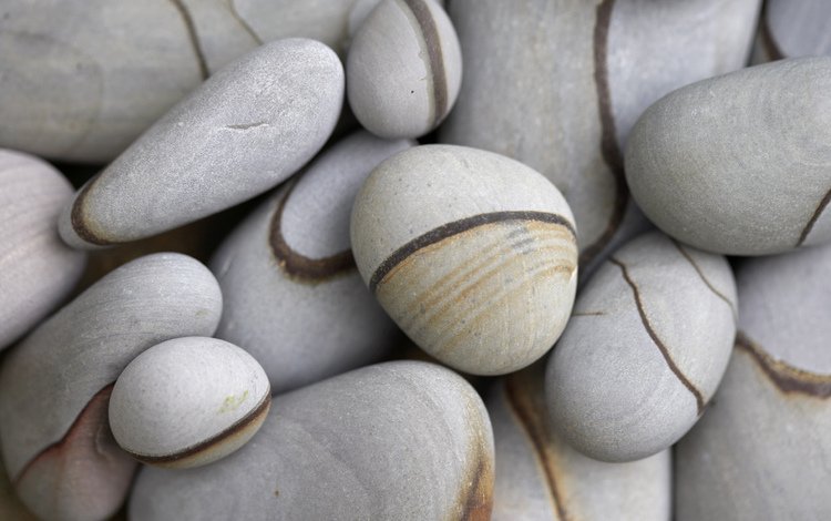 галька, камень, серое, pebbles, stone, grey