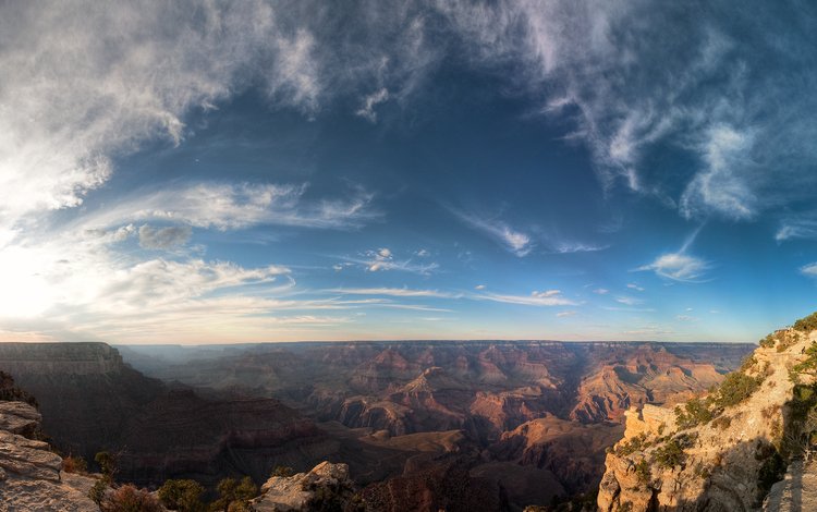 небо, горы, grand canyon, the sky, mountains