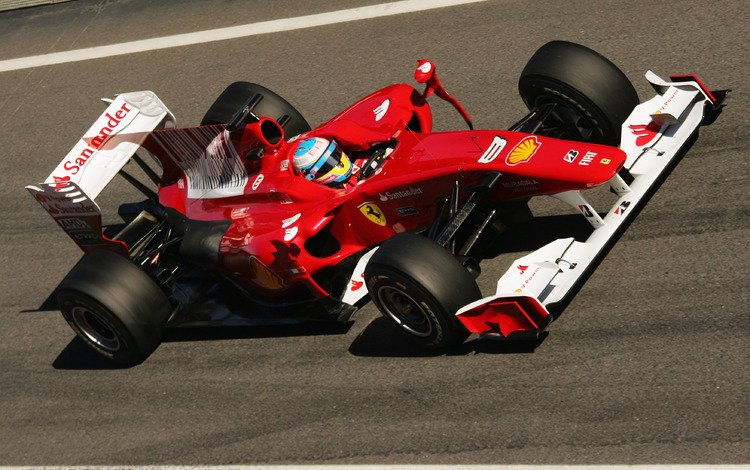 auto sport, formula-1, fernando alonso, ferari f10, circuit de catalunya