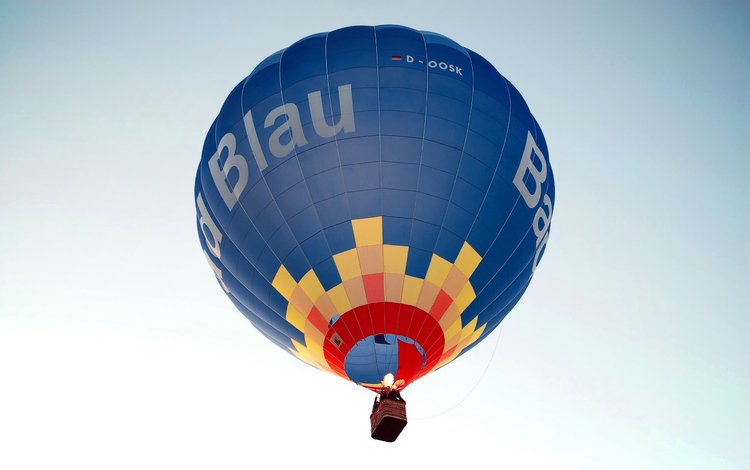 небо, синий, воздушный шар, the sky, blue, balloon