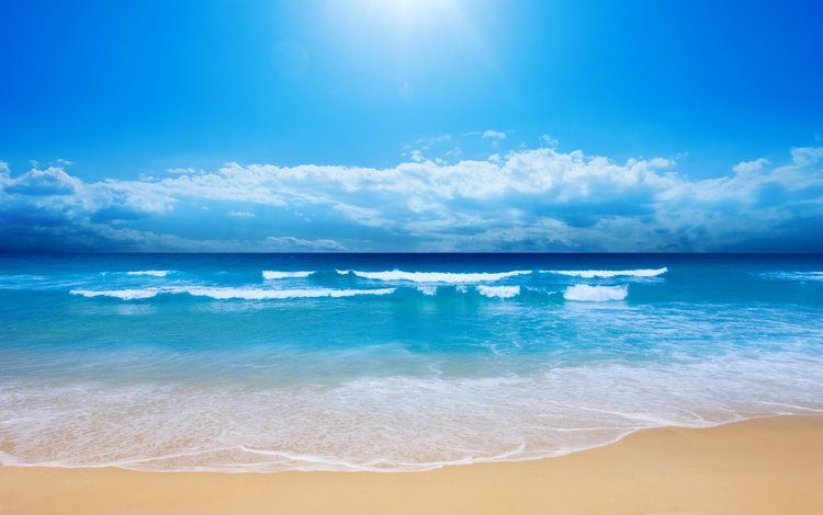 волны, песок, пляж, лето, отдых, wave, sand, beach, summer, stay