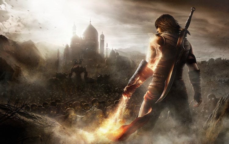 prince of persia the forgotten sands, орда, принц, стихия огня, horde, prince, the element of fire