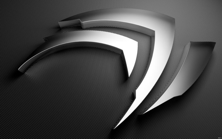 металл, чёрно-белое, логотип, знак, нвидия, леново, metal, black and white, logo, sign, nvidia