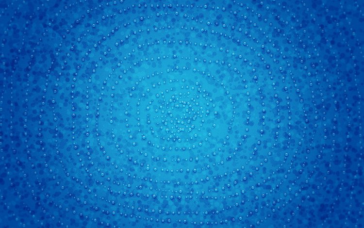 фон, синий, капли, цвет, круги, background, blue, drops, color, circles