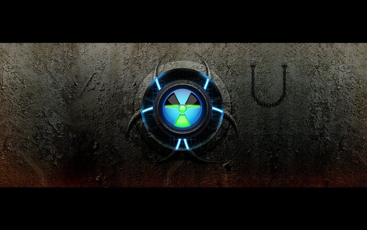 знак, радиация, radioactive, nuclear reactor, sign, radiation