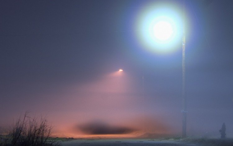 туман, фонарь, освещение, fog, lantern, lighting