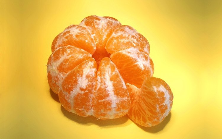 макро, фрукт, мандарин, долька мандарина, macro, fruit, mandarin, a slice of tangerine