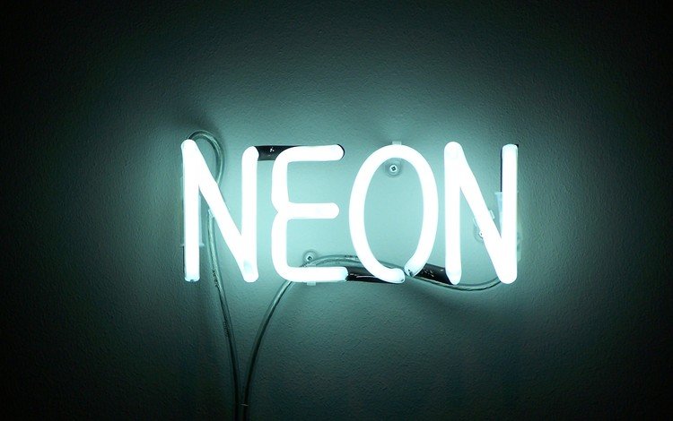 неон, вывеска, neon, sign
