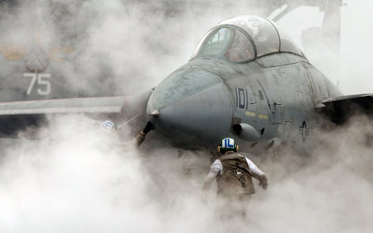дым, истребитель, f-18, авианосец, smoke, fighter, the carrier