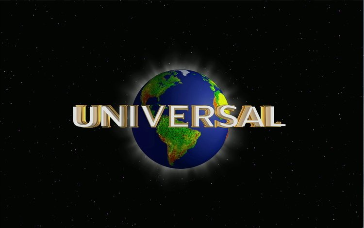 земля, звезды, планета, надпись, лого, киностудия, универсальная, earth, stars, planet, the inscription, logo, studio, universal