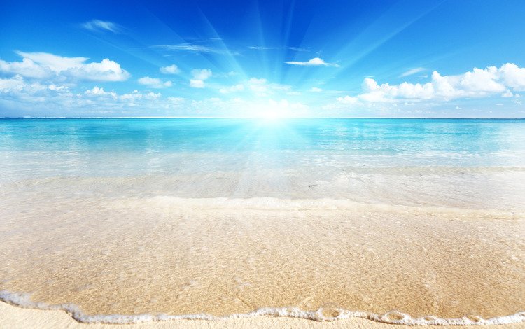 свет, море, пляж, яркий, light, sea, beach, bright