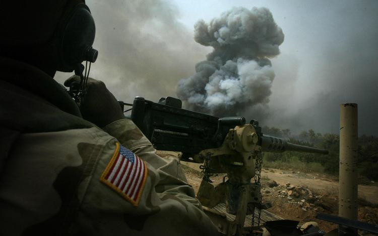 сша, взрыв, ирак, пулемет, перестрелка, конвой, usa, the explosion, iraq, machine gun, shootout, the convoy