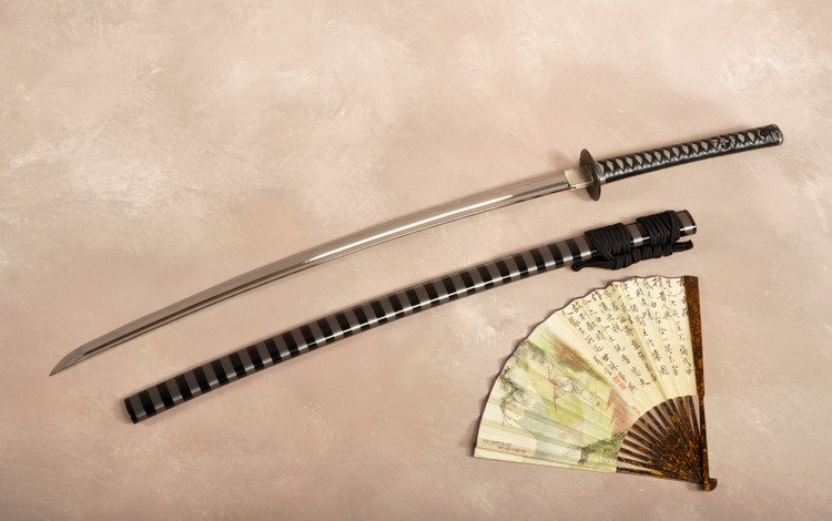 меч, катана, ножны, веер, sword, katana, sheath, fan