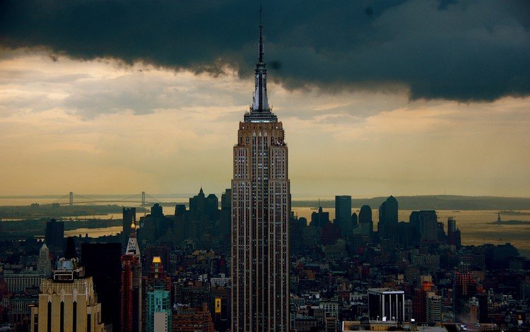 америка, нью-йорк, небоскрёб, эмпайр стейт билдинг, america, new york, skyscraper, the empire state building