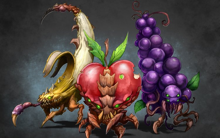 фрукты, starcraft2, зерг, fruit-dealer, fruit, zerg