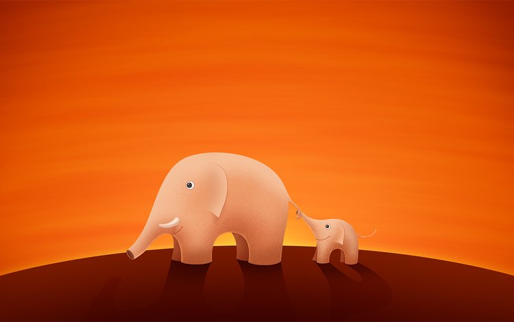 слон, слоник, хобот, elephant, trunk