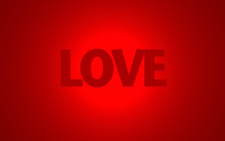 красный, любовь, слово, red, love, the word