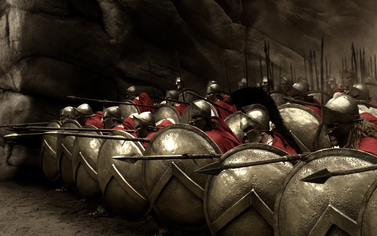 щиты, 300, спартанцы, копья, shields, the spartans, spears