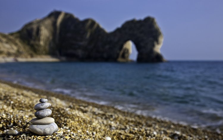 камни, галька, море, пляж, англия, грот, stones, pebbles, sea, beach, england, the grotto