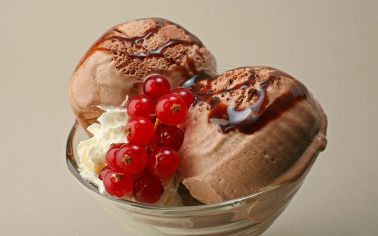 мороженное, красная смородина, ice cream, red currant