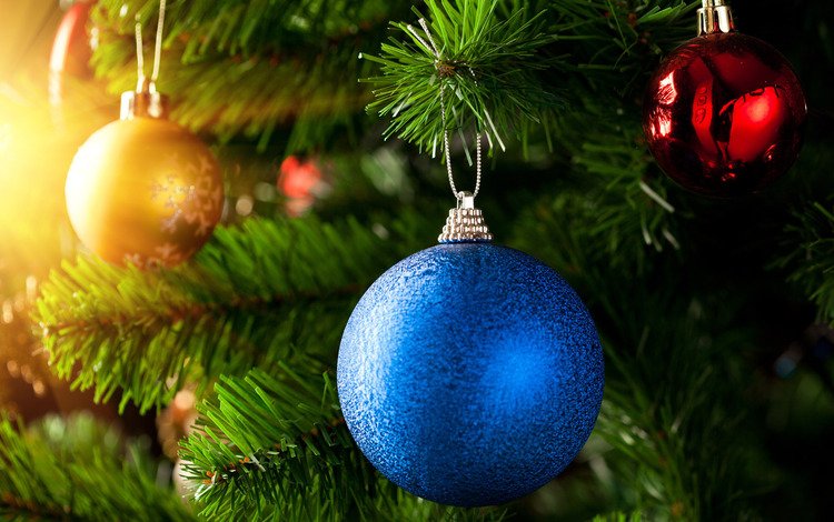 елка, шары, зима, праздник, рождество, tree, balls, winter, holiday, christmas