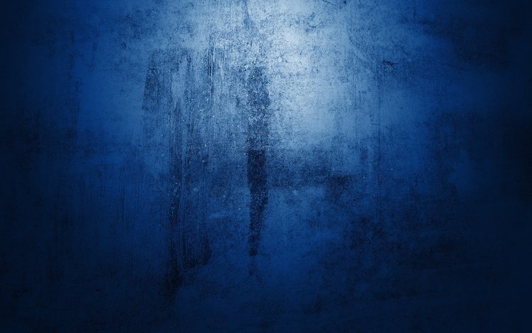 абстракция, синий, стена, abstraction, blue, wall