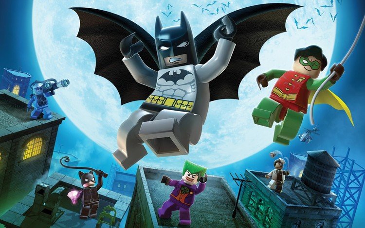 лего, бэтмэн, герои, lego, batman, heroes