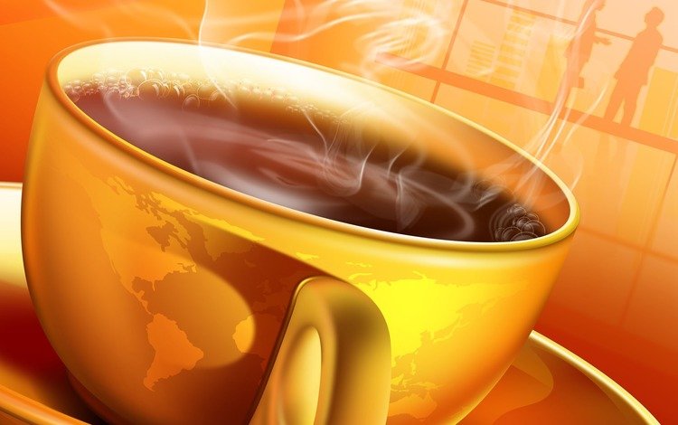 утро, кофе, чашка, горячий, morning, coffee, cup, hot