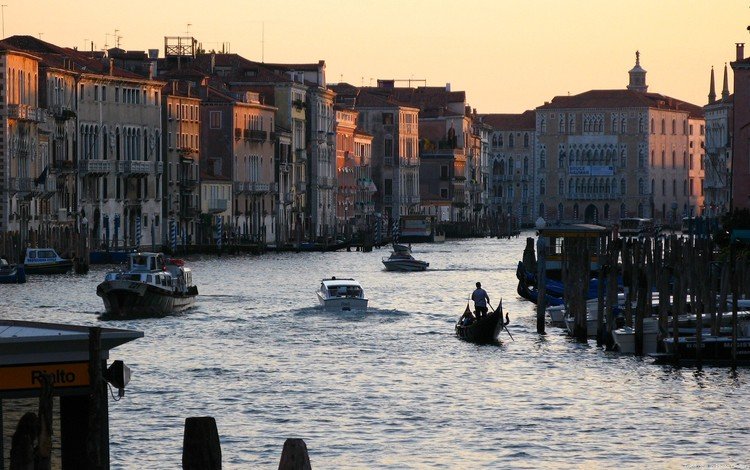 венеция, гондола, италия, venice, gondola, italy