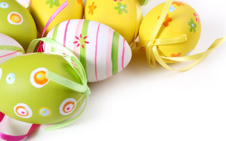 узор, разноцветные, пасха, яйца, праздник, бантик, pattern, colorful, easter, eggs, holiday, bow