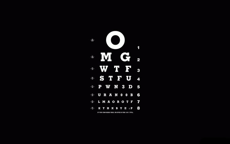 черный, белый, буквы, проверка зрения, разный шрифт, black, white, letters, vision screening, different font