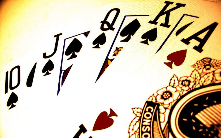 покер, карты, роял флеш, poker, card, royal flush