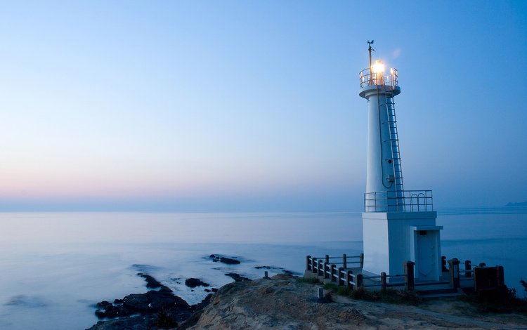 вечер, обои, маяк, океан, путиводитель, the evening, wallpaper, lighthouse, the ocean, guide