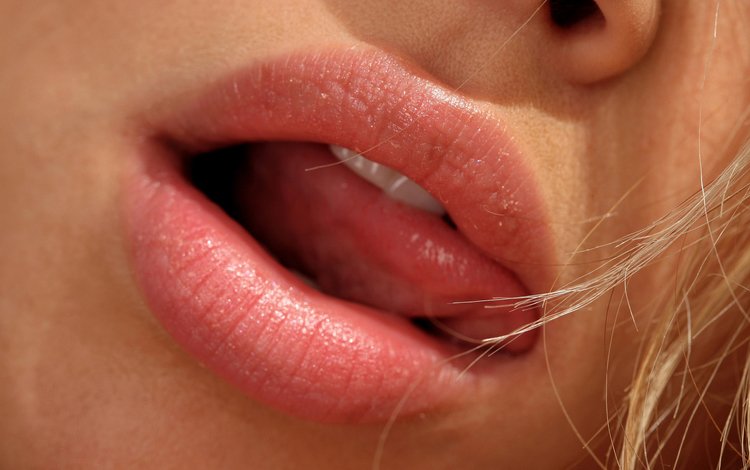 волосы, губы, язык, рот, hair, lips, language, mouth
