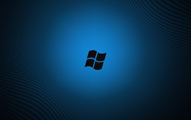 линии, синий, логотип, винда, line, blue, logo, windows